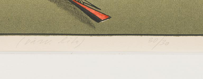 Marje Üksine, "Sügisene vaikelu II".