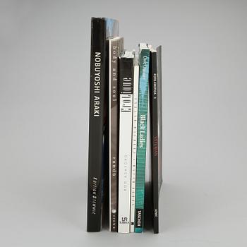 PARTI FOTOLITTERATUR, 6 st, bland annat "Shikijyo Sexual Desire: Nobuyoshi Araki", Edition Stemmle, 1997.