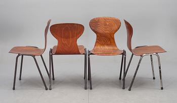 STOLAR, 6 st, Obo van Eromes Wijchen, 1900-talets andra hälft.