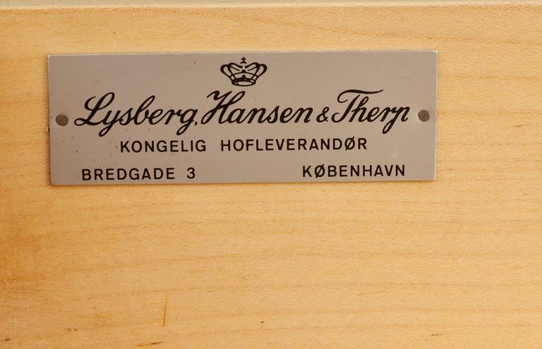 SÄNGBORD, ett par, Lysberg Hansen & Therp.