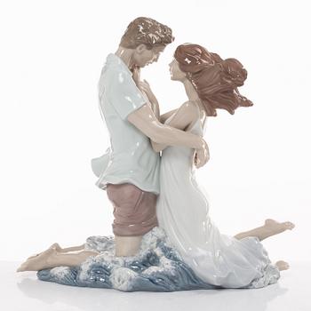 Juan Ignacio Aliena, figurine, "The thrill of love", Lladró, Spain.