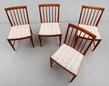 STOLAR, 4 st, Bertil Fridhagen, Bodafors, 1960-tal.