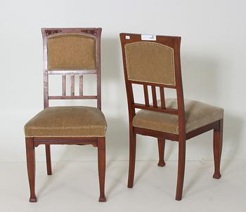 KARMSTOLAR OCH STOLAR, 2+2. Jugend, 1900-talets början.