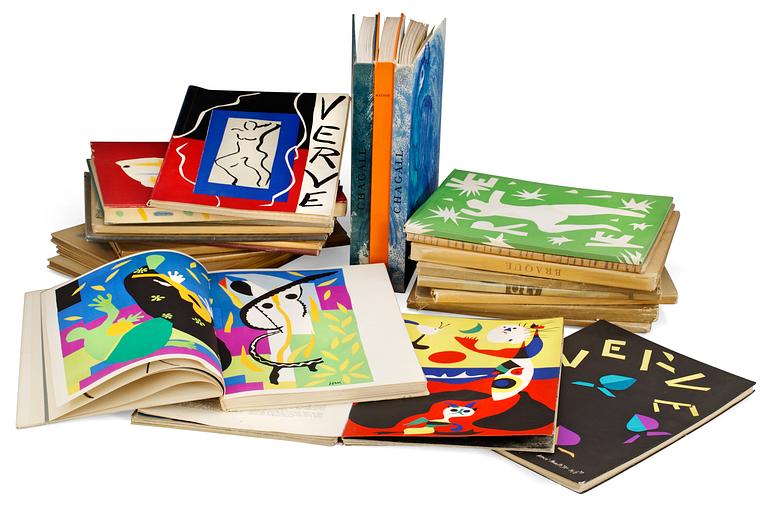 "Verve. Revue Artistique et Littèraire". (26 volumes).