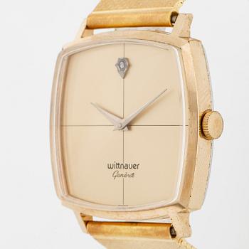 Wittnauer, Genève, wristwatch, 30 x 31 mm.