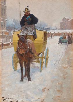 Gustaf Ankarcrona, Mail coachman.