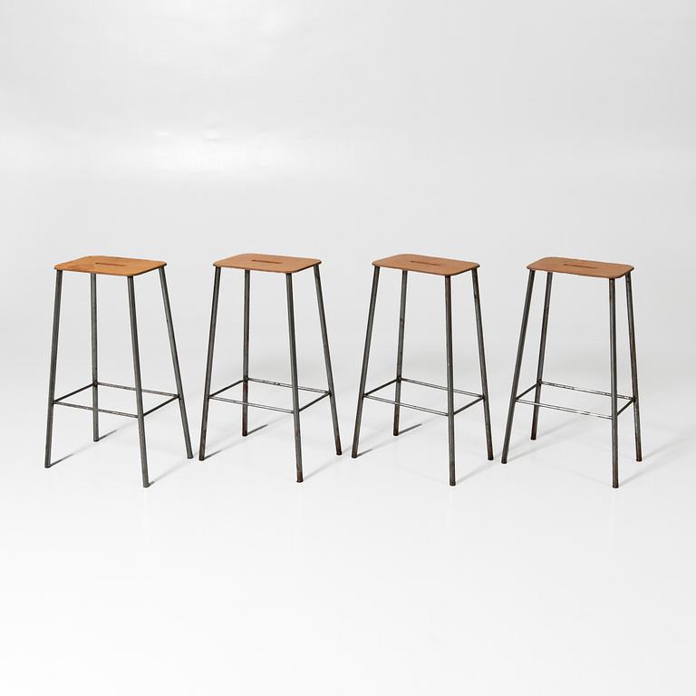 Bar stools, 4, “Adam”, Frama, Denmark, 2000s.
