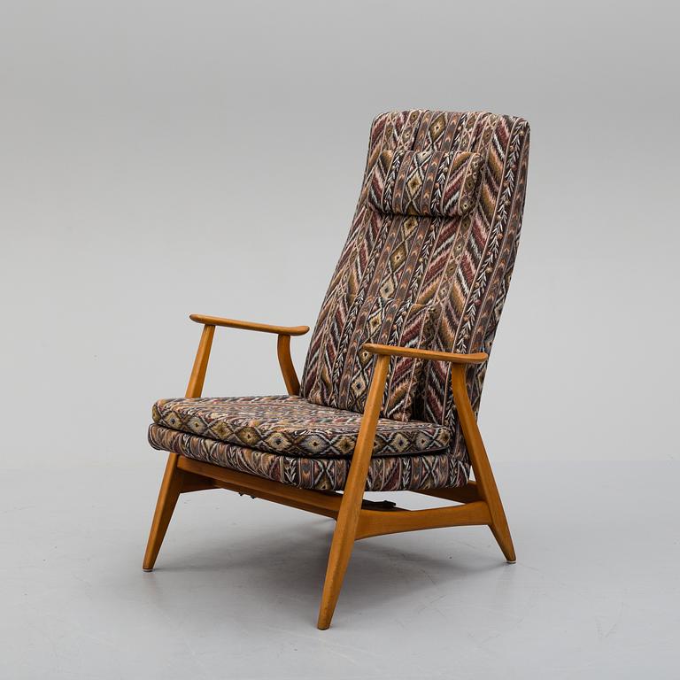 a 1950's/60's easy chair.