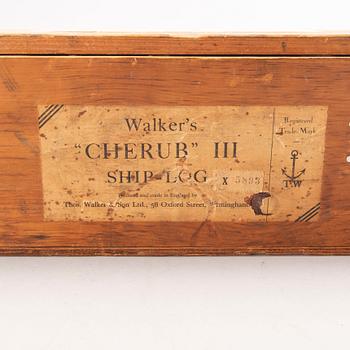 A taffrail ship-logg from  Thomas Walker & Sons,"Excelsior". Birmingham, first half of the 20th century.