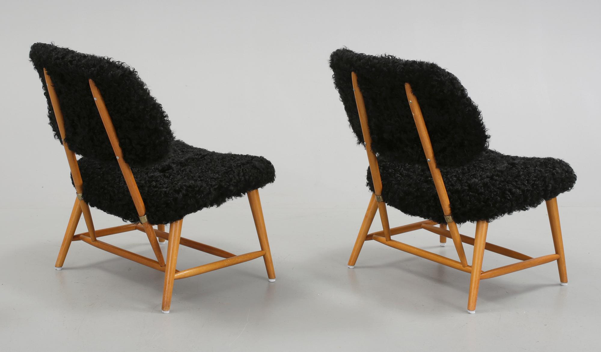 STOL, "TeVe", Alf Svensson, Ljungs Industrier. Modellen formgiven 1953.