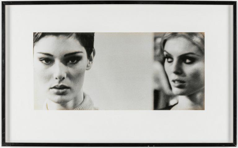 SAM SAMORE, pigment print, signerad a tergo.