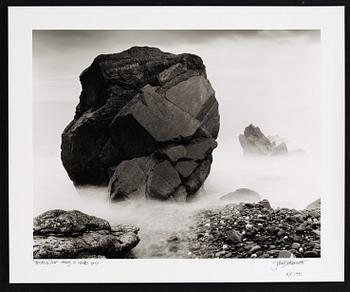 JOHN BLAKEMORE, "Rocks and Tide", 1977.