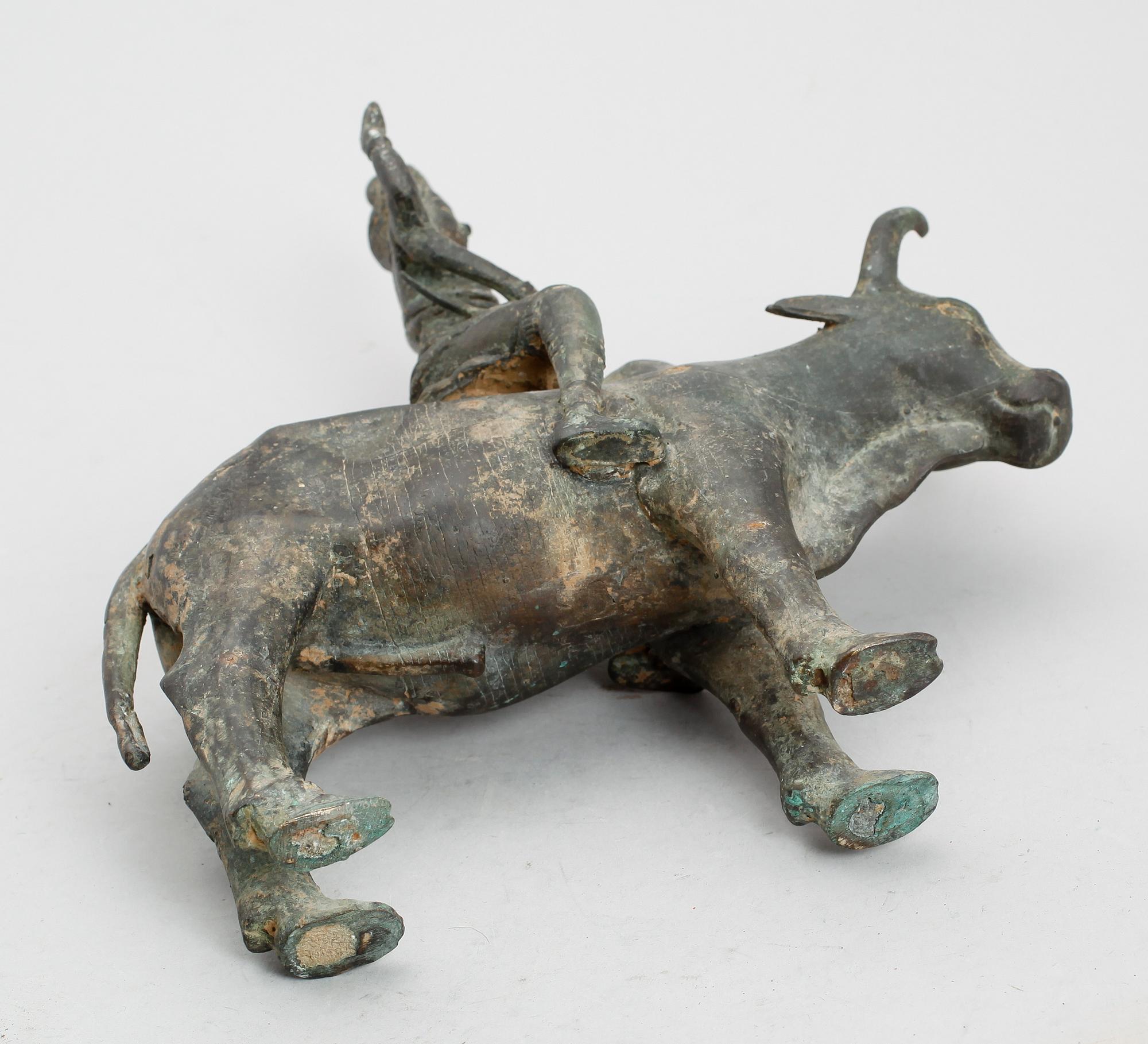 FIGUR, brons, ostindisk, sannolikt 1900-tal.