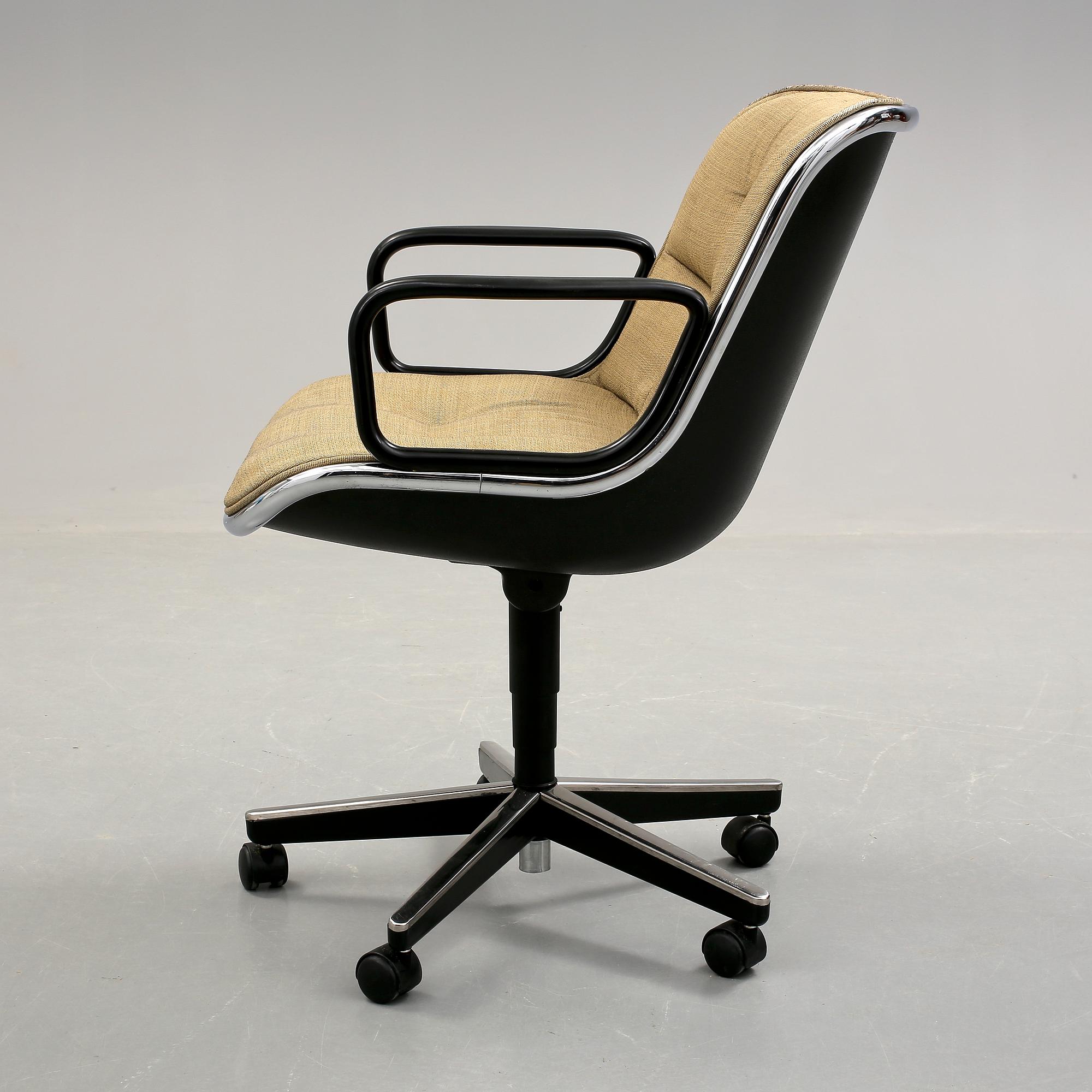 SKRIVBORDSSTOL, "Executive Chair", Charles Pollock, Knoll, 1900-talets andra hälft.