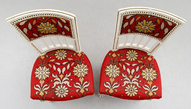 STOLAR, 1 par, sengustavianska, 1800-talets första hälft.