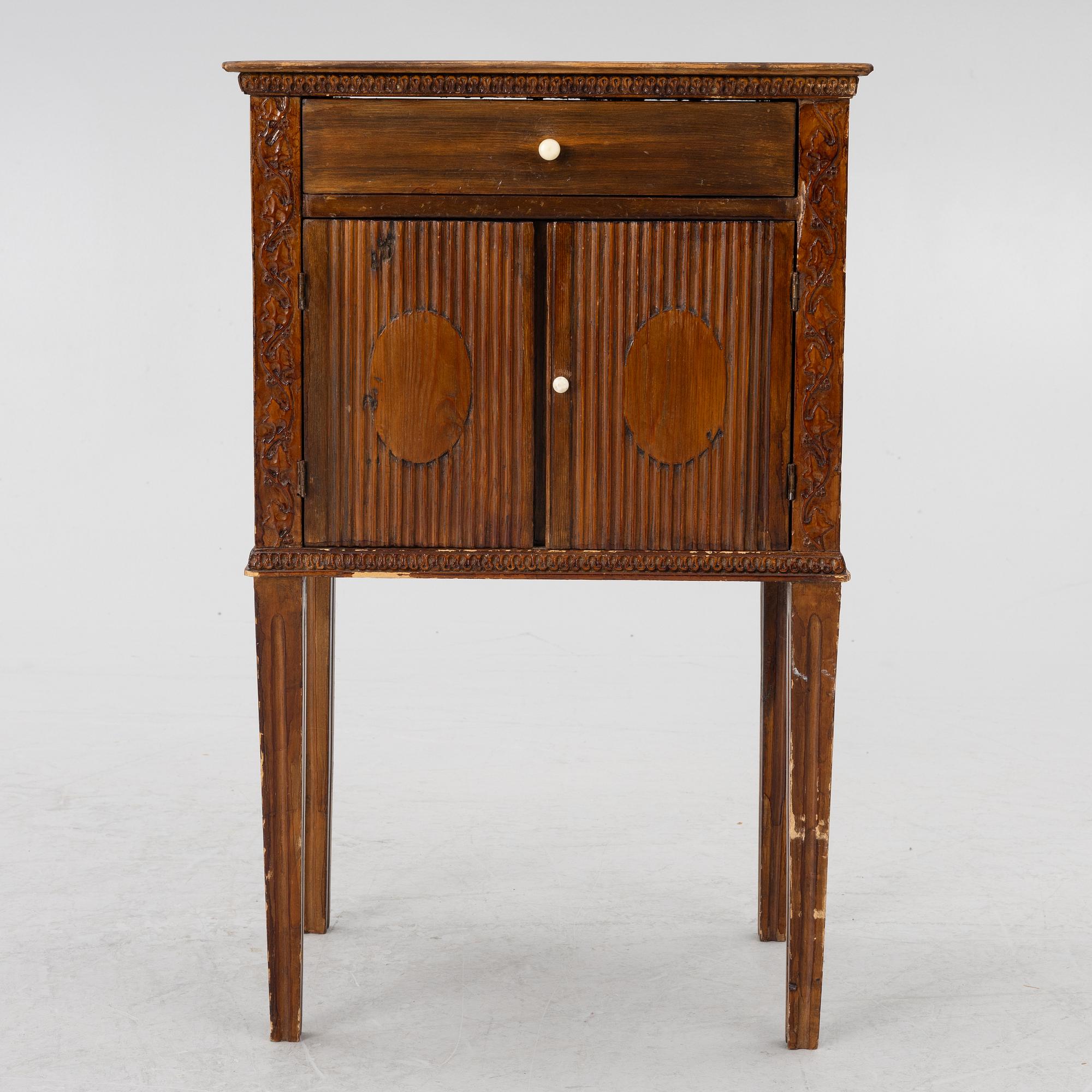 Pottskåp, 1800-tal.