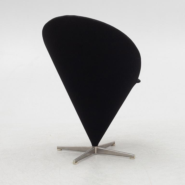 Verner Panton, "Cone chair" chair, Denmark.