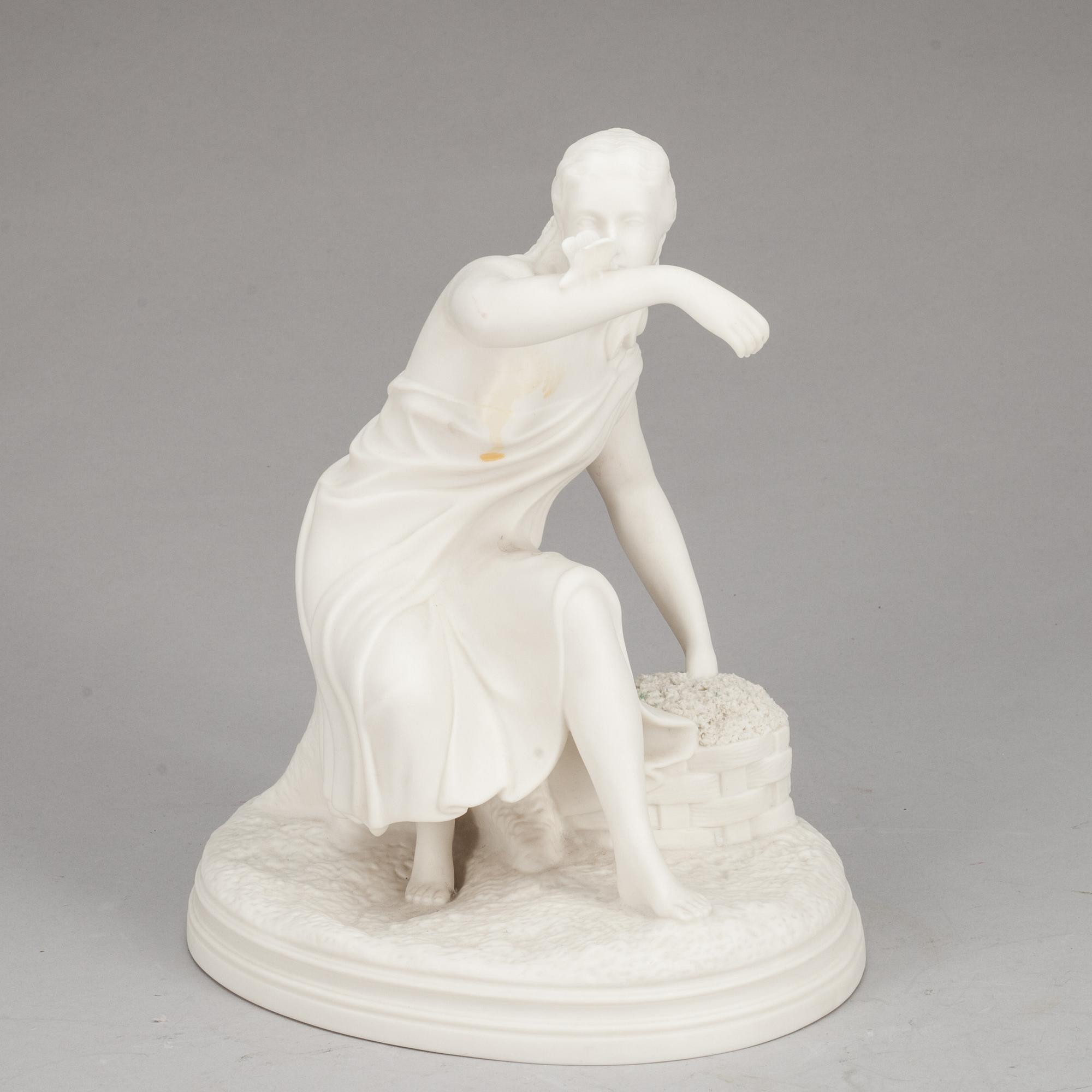 FIGURIN, parian, Gustavsberg.