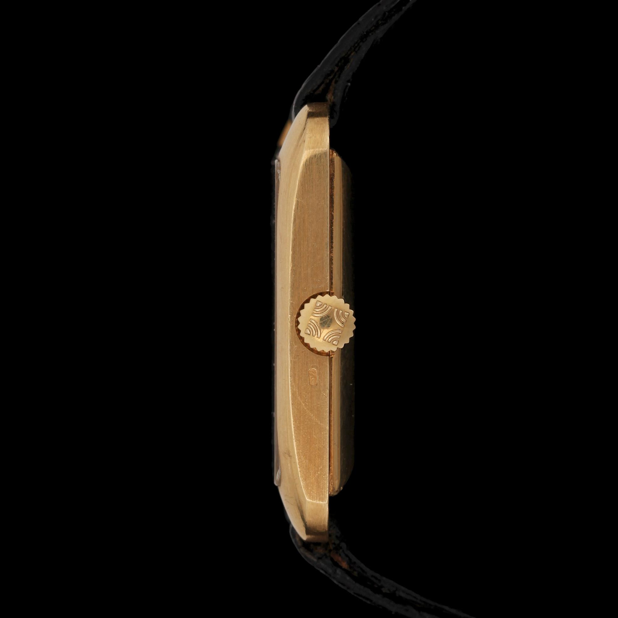 MOVADO, herr, 18k guld, 1980-tal.