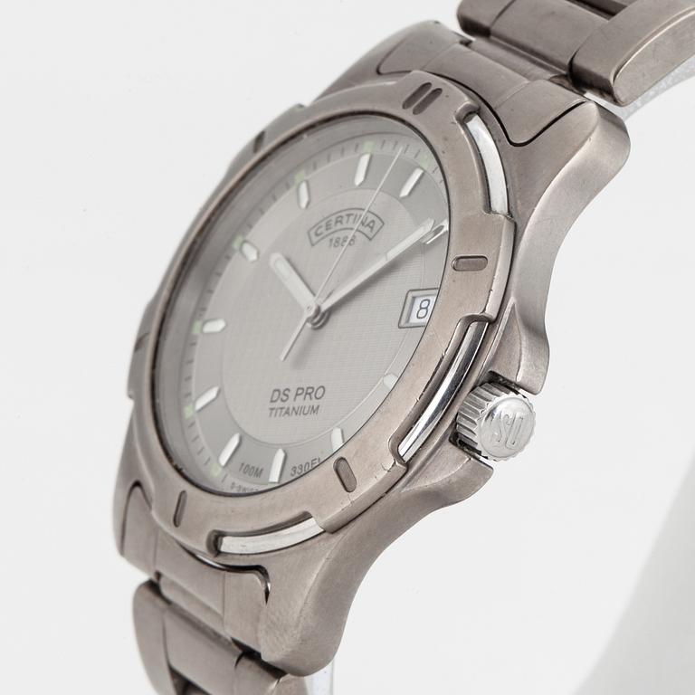 CERTINA, DS PRO, armbandsur, 38 mm,