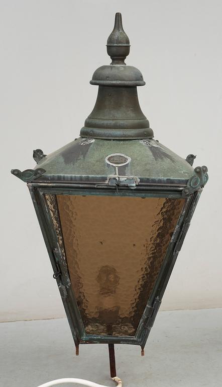 GATUBELYSNING, 1800-talets slut.
