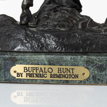 Frederic Sackrider Remington, efter. "Buffalo Hunt".