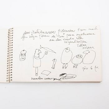 Madeleine Pyk, Sketchbook.