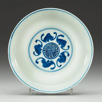 TAZZA, porslin. Sen Qing dynasti.