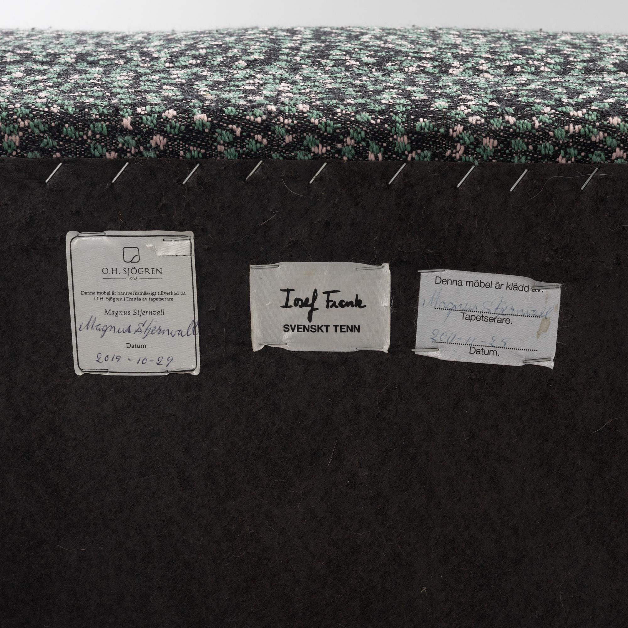 Josef Frank, a 'Liljevalchs' sofa, Firma Svenskt Tenn, Sweden.
