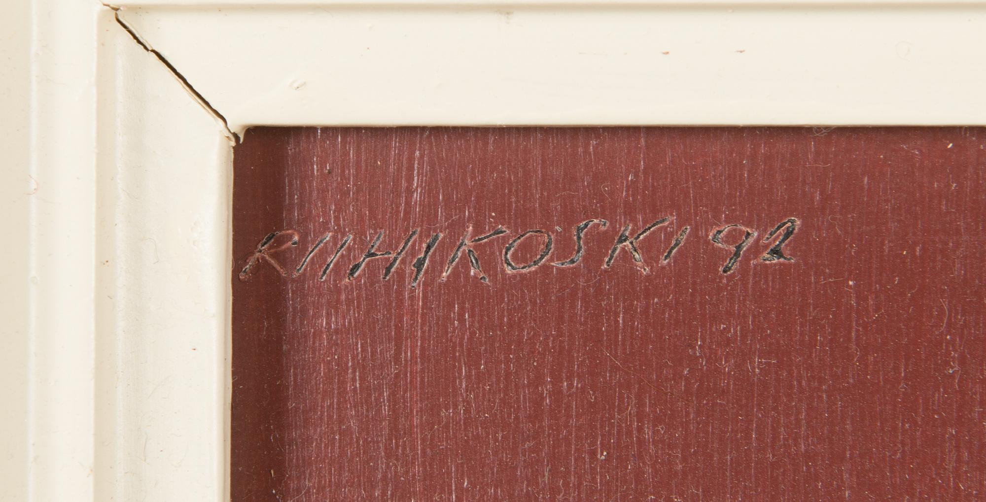 Olli-pekka Riihikoski, 'Lohtua lomautellulle'.