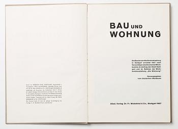 JOSEF FRANK and others. 'Bau und Wohnung'.