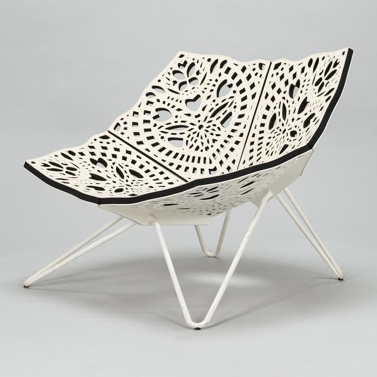Louise Campbell, a 21st century lounge chair 'Prince chair' for Hay, Denmark.