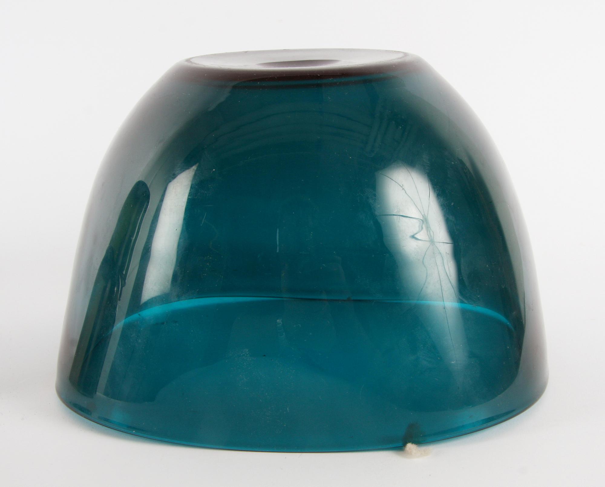 SKÅL MED GLAS, 6+1 delar, glas.