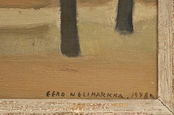 EERO NELIMARKKA, olja på duk, sign o dat 1948.