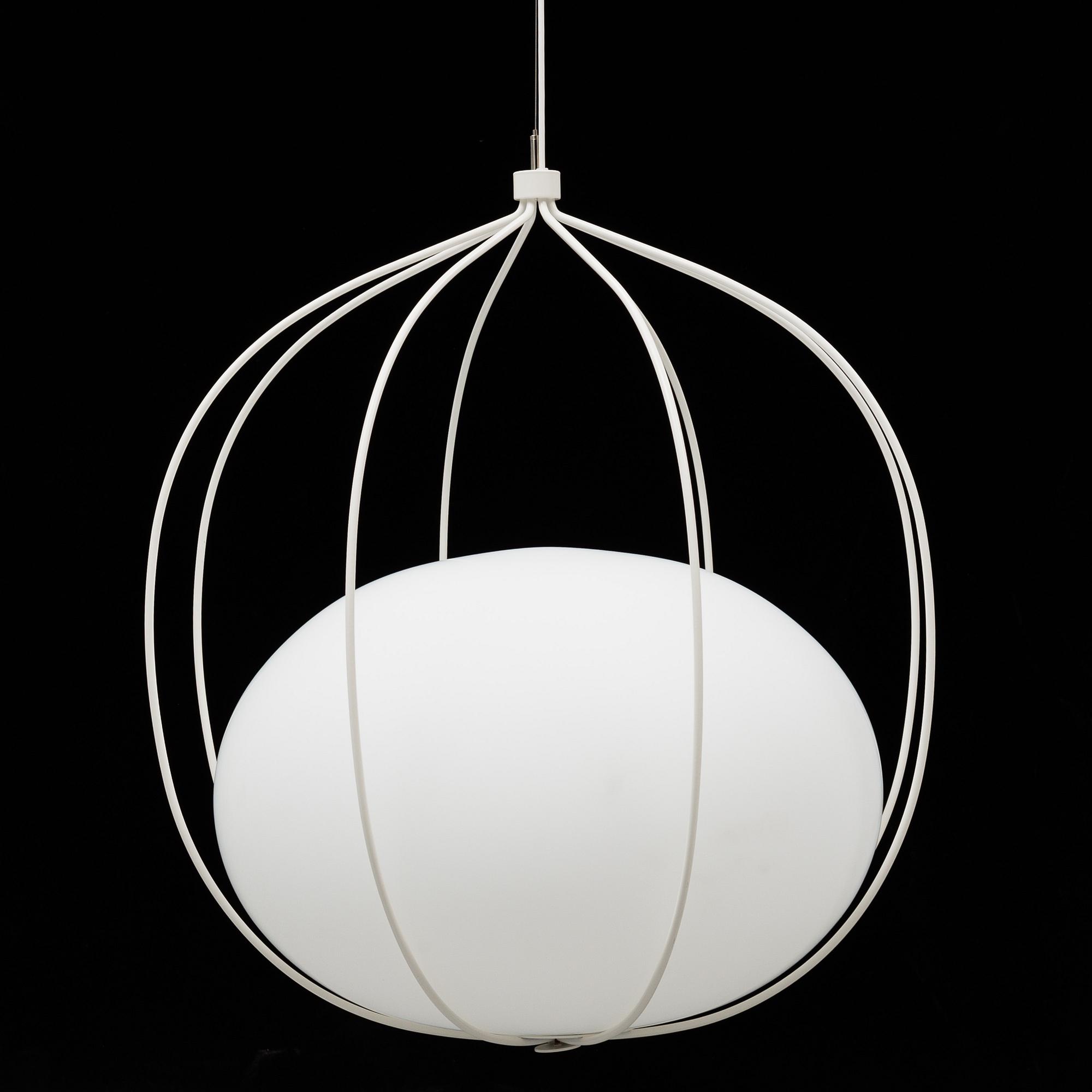 a 'Hoop' ceiling lamp by Front design for Zero.