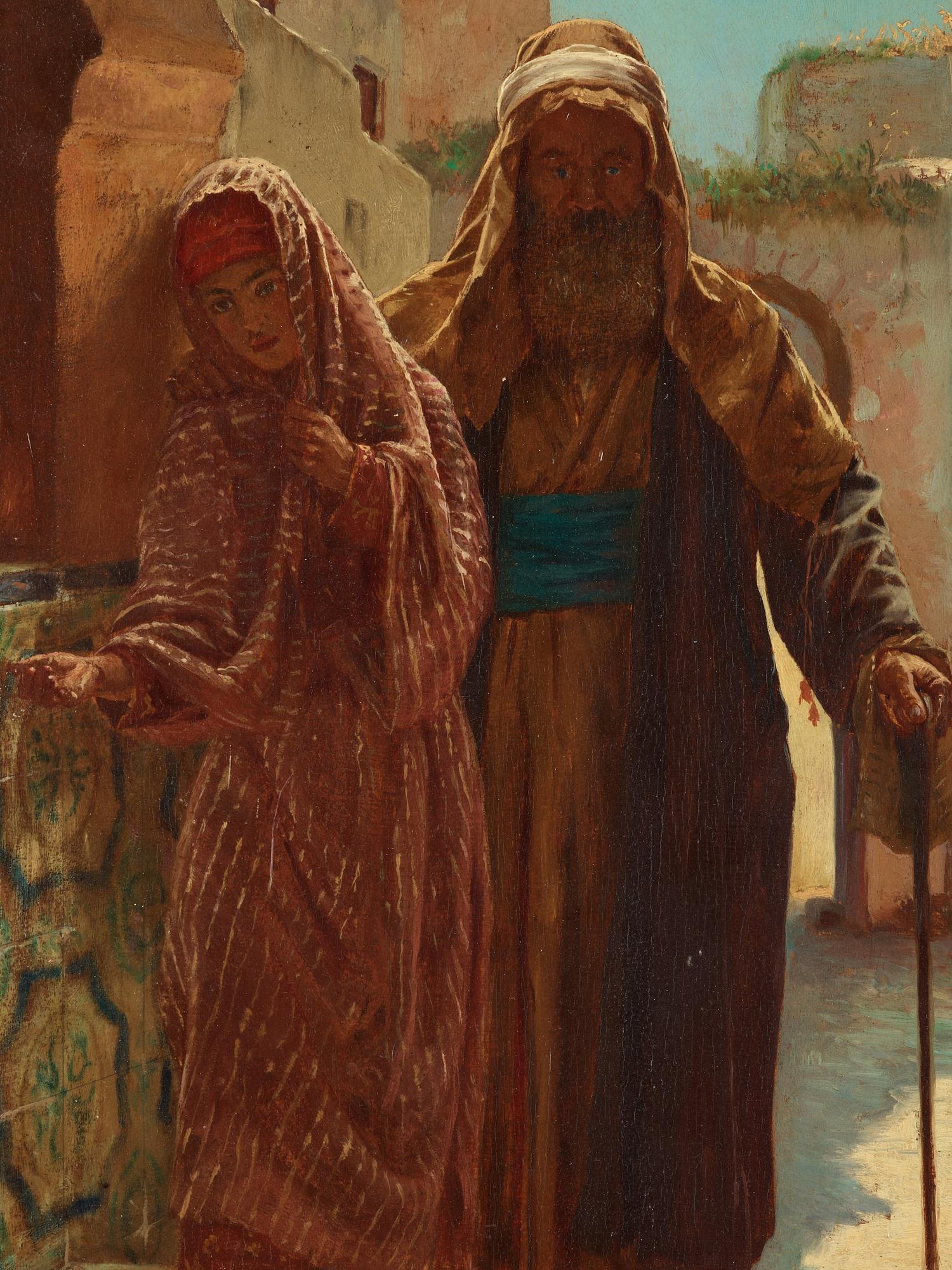 Rudolf Ernst, Inträde i palatset.