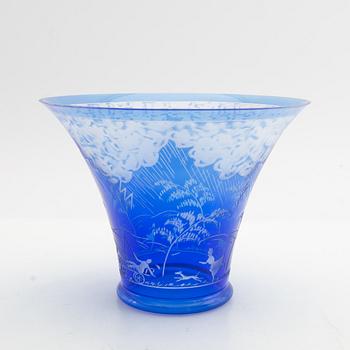 Edward Hald, a 'Åskvädret', Orrefors, 1966.