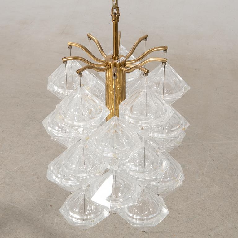 Carl Fagerlund, ceiling lamp, Orrefors.