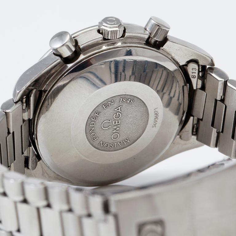 ARMBANDSUR, stål, Omega Speedmaster, Trippledate, Tachymeter, 1990-tal.