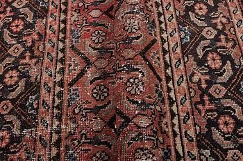 A carpet, Persian, vintage design, c. 289 x 208 cm.