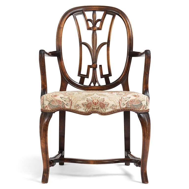 Axel Einar Hjorth, a Swedish Grace armchair model 'Östanå', Nordiska kompaniet 1930.