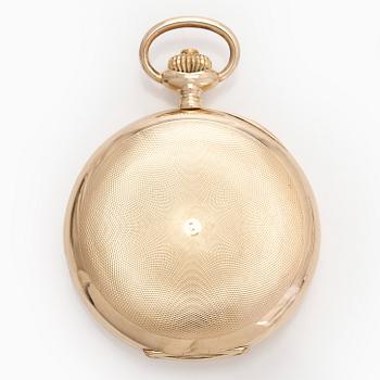 Eterna, pocket watch, hunter, 52 mm.