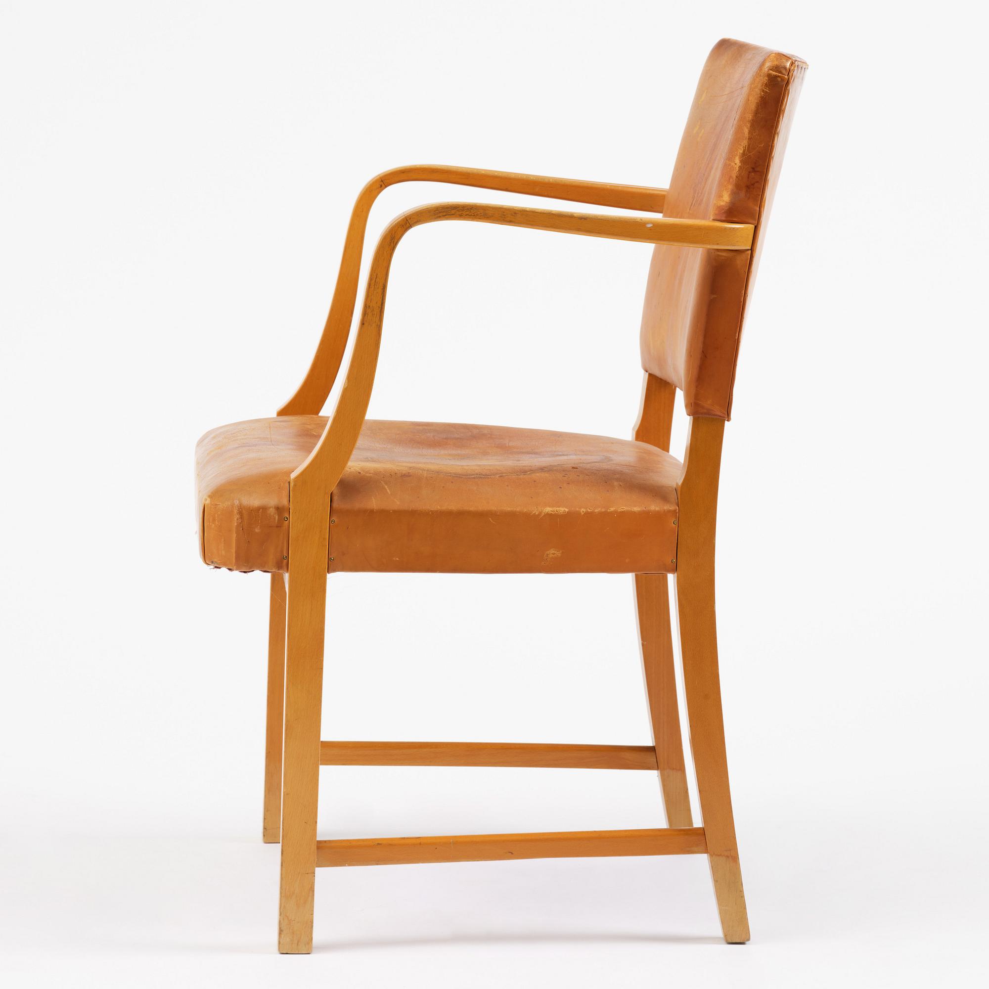 G.A. Berg, armchair, Stockholm, 1940s.