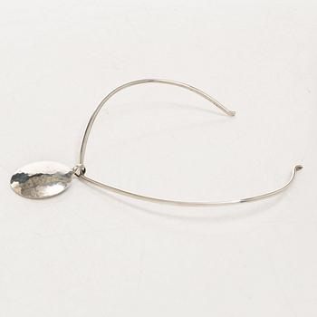 Inga-Britt "Ibe" Dahlquist, a silver necklace, Malmö 1973.