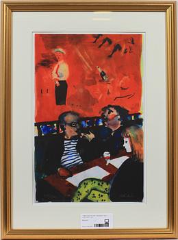 PETER DAHL, färglitografi, sign o numr 275/375.