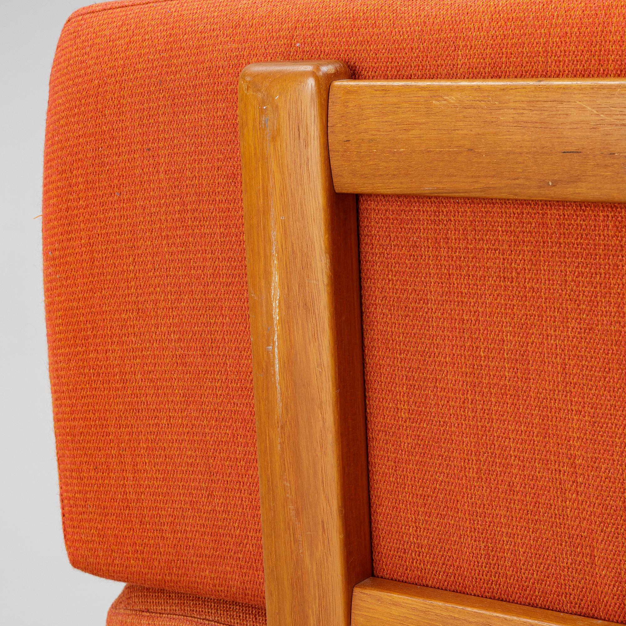 Alf Svensson and Yngvar Sandström, sofa group, 2 pieces, "Carina", Kock Möbel AB.