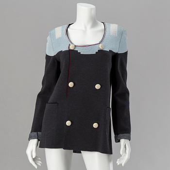 A knitten jacket by Sonia Rykiel.