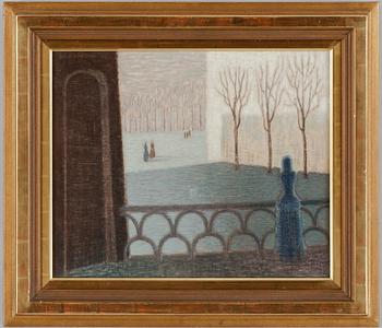 SVEN JONSON, pastell, sign.