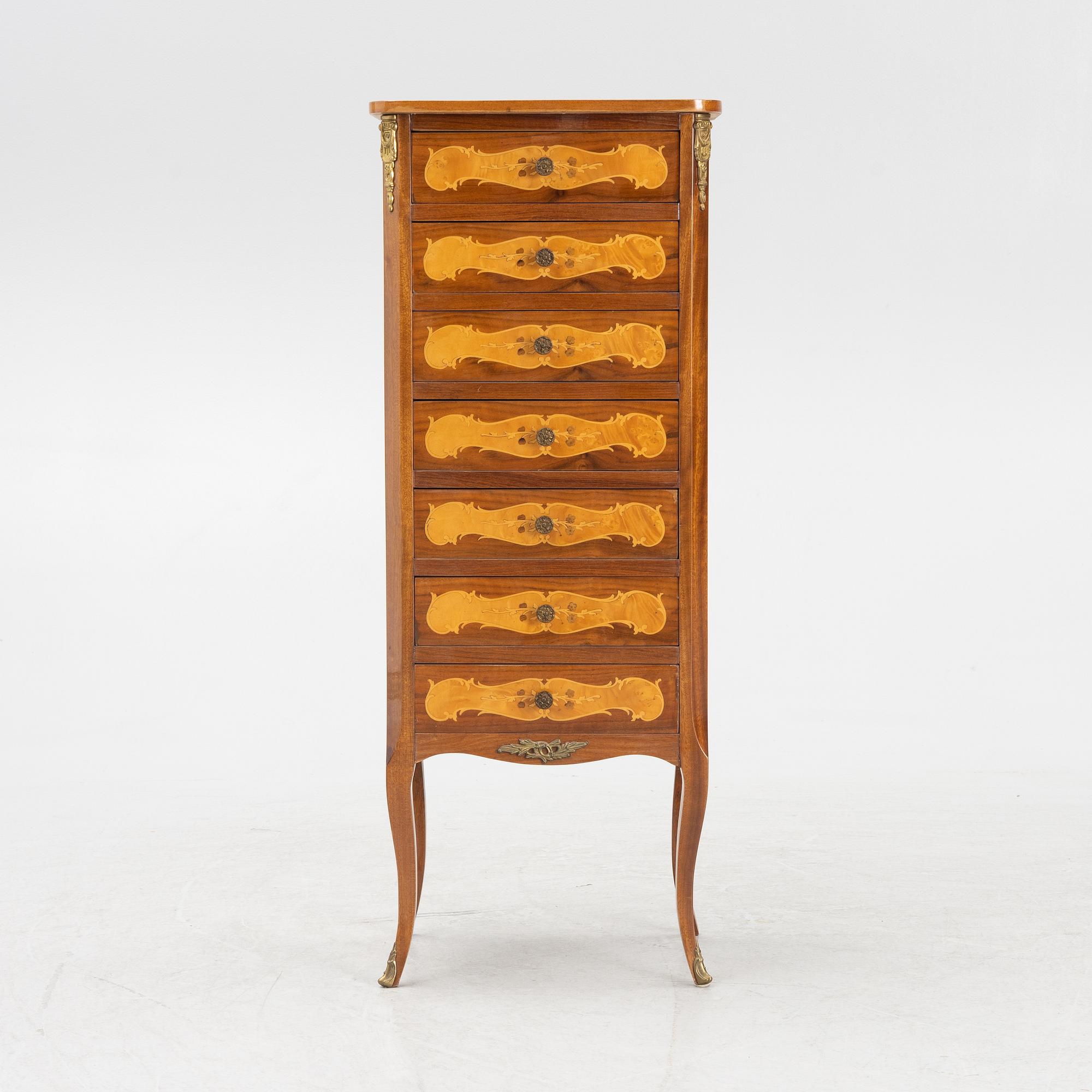 Byrå, Louis XV-stil, 1900-talets andra hälft.