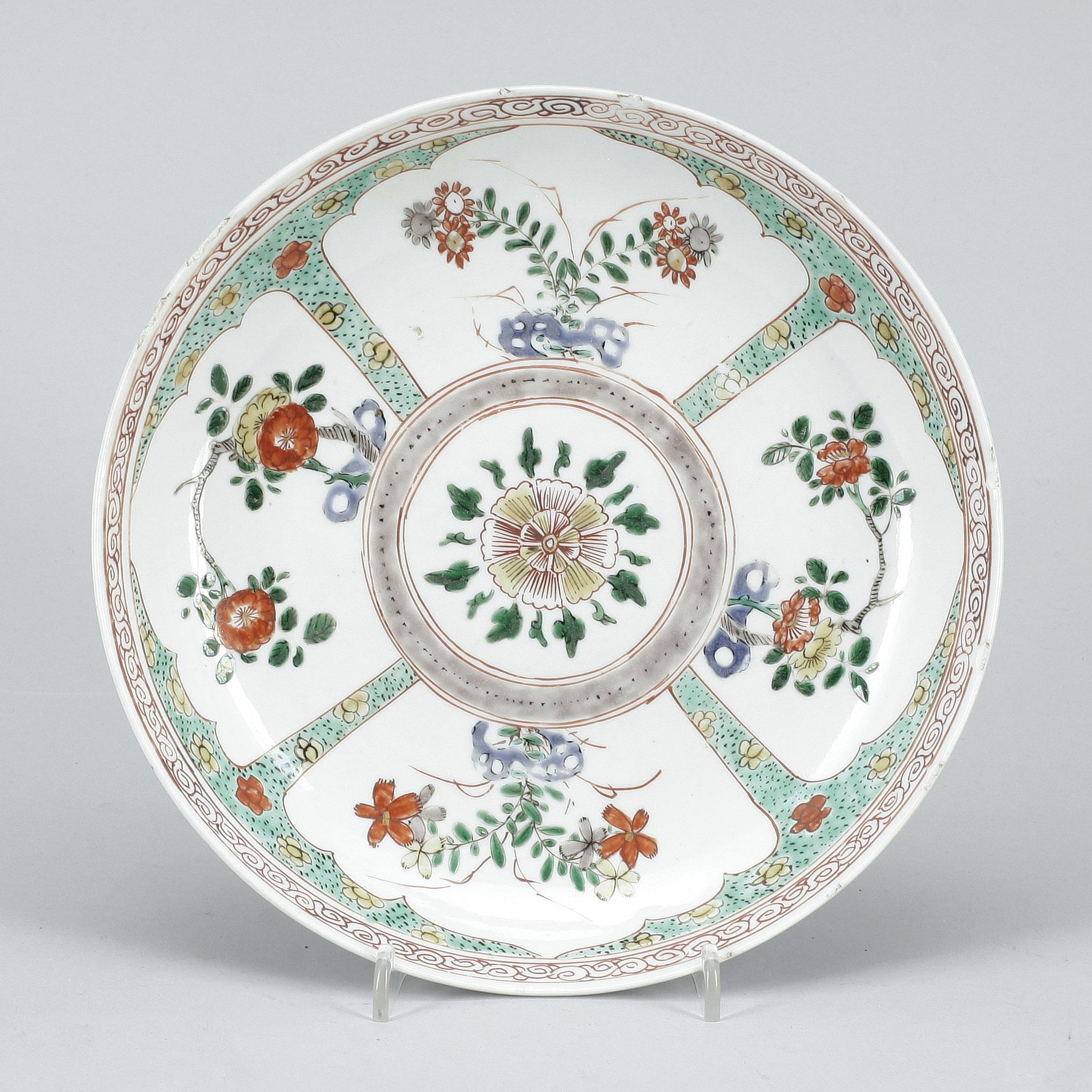 FAT, porslin, Kangxi, Qingdynastin, tidigt 1700-tal.